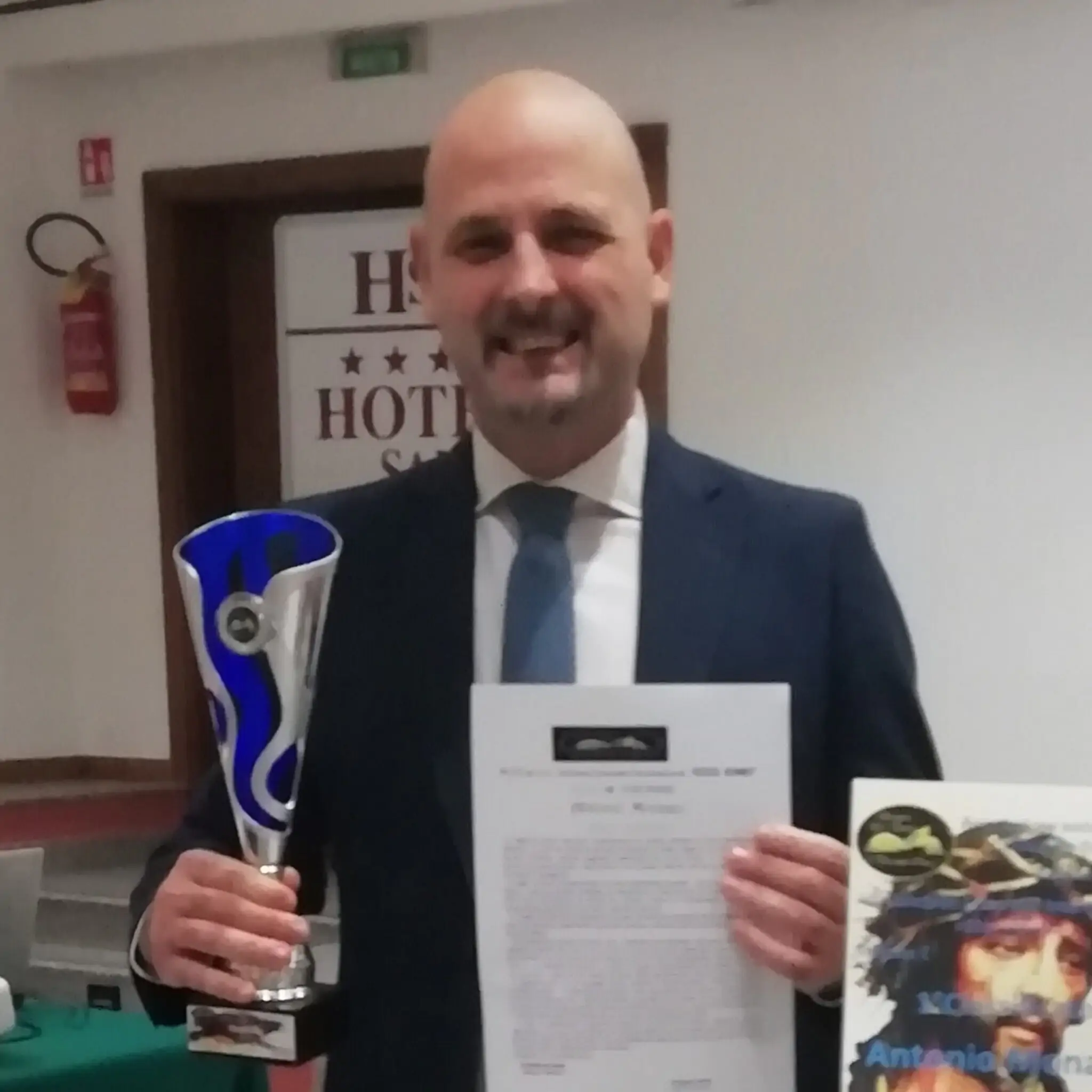 Antonio Monaco premiato al Concorso Ecce Homo 2025 con l’opera Gesù Teandrico