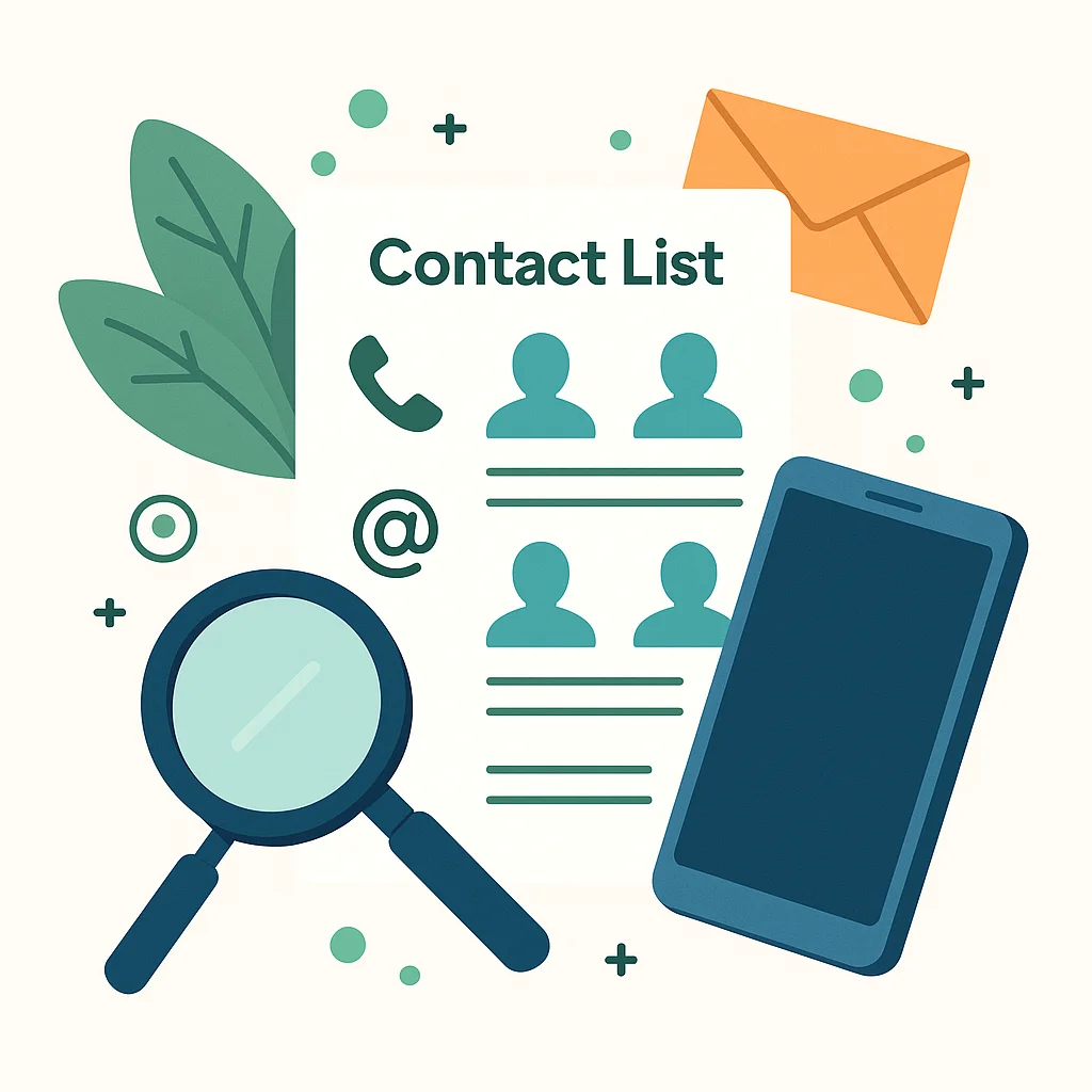Liste Numeri di Telefono ed Email di Erboristerie
