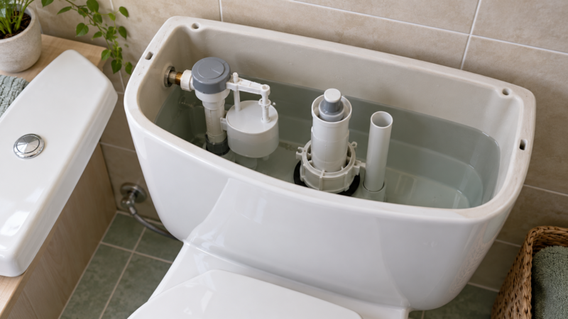 Cassetta WC si riempie ogni pochi minuti: ecco dove perde