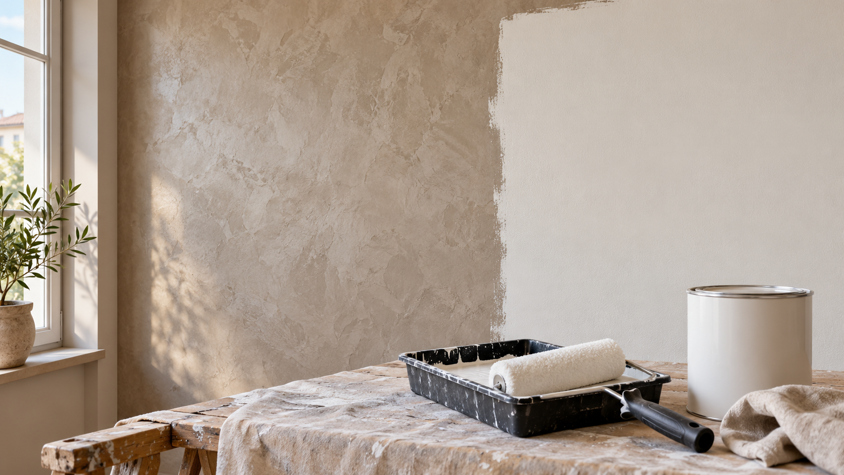 Come coprire lo stucco veneziano senza rimuoverlo: il metodo più semplice